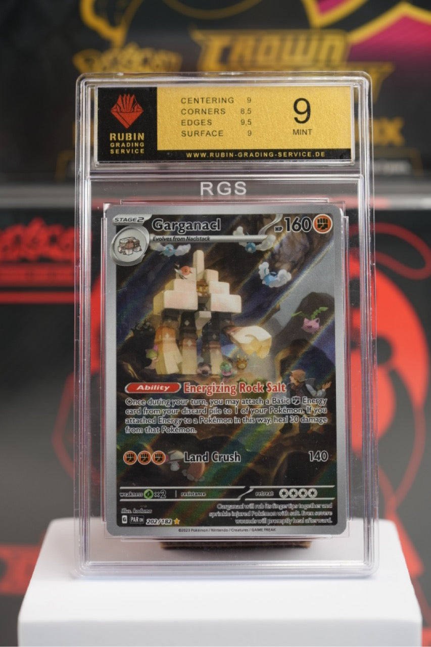 2023 POKEMON PAR EN-PARADOX RIFT #202 GARGANACL ILLUSTRATION RARE