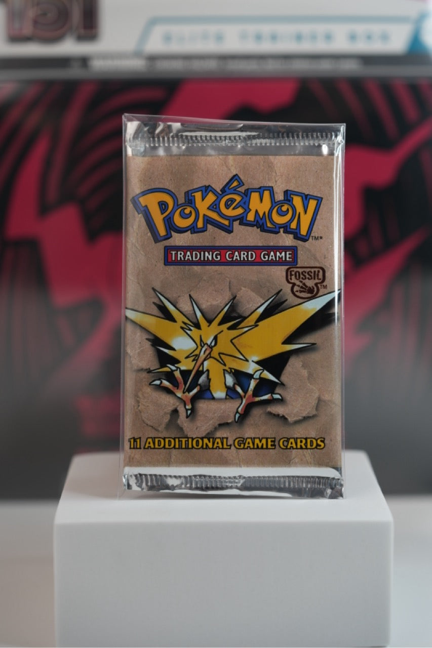 Zapdos Artwork - Fossil (ENG)