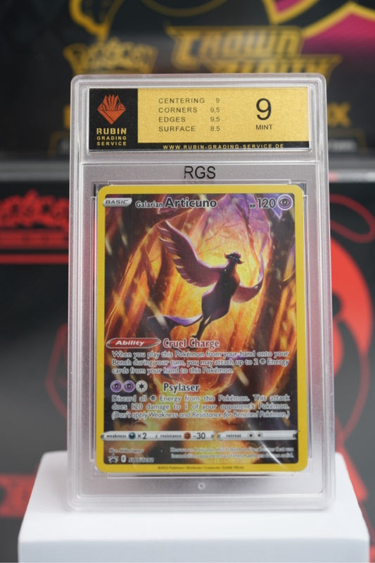2023 POKEMON SWSH BLACK STAR PROMO #282 GALARIAN ARTICUNO CROWN ZENITH
