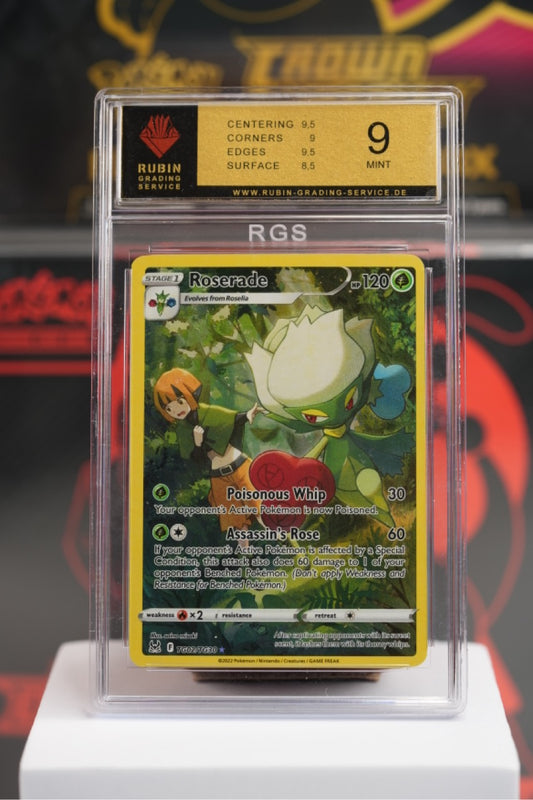 2022 POKEMON SWORD & SHIELD LOST ORIGIN ENG #TG02 FA/ROSERADE LOST ORIGIN