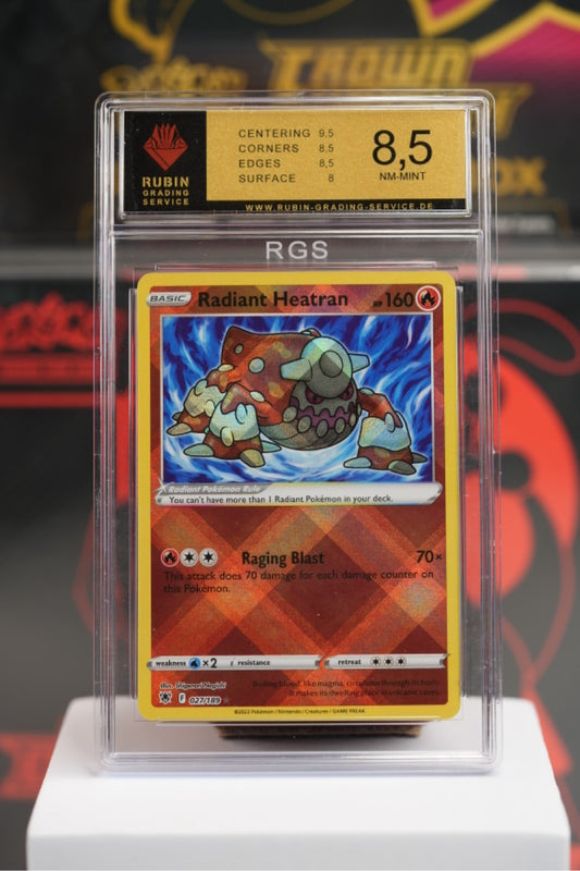 2022 POKEMON SWORD & SHIELD ASTRAL RADIANCE #027 RADIANT HEATRAN ASTRAL RADIANCE