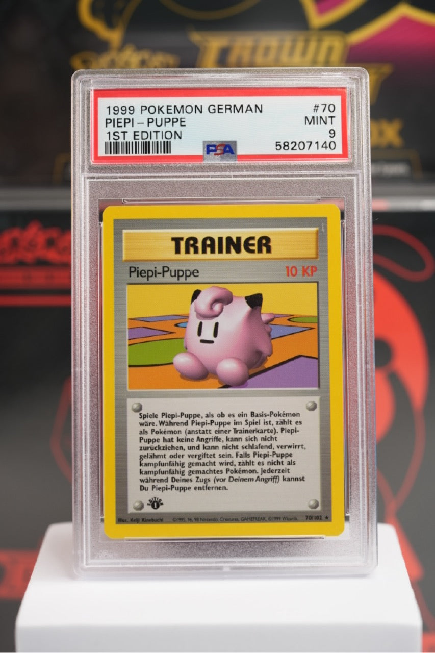 1999 POKEMON GERMAN #70 PIEPI-PUPPE 1ST EDITION