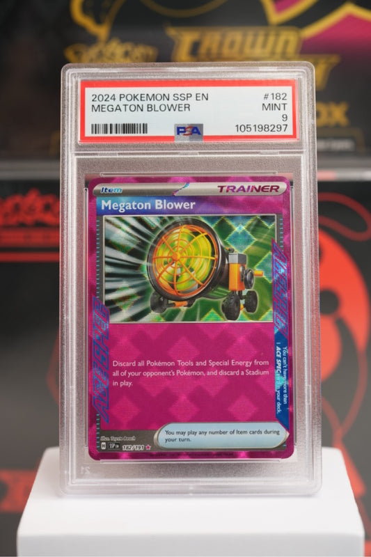 2024 POKEMON SSP EN-SURGING SPARKS #182 MEGATON BLOWER