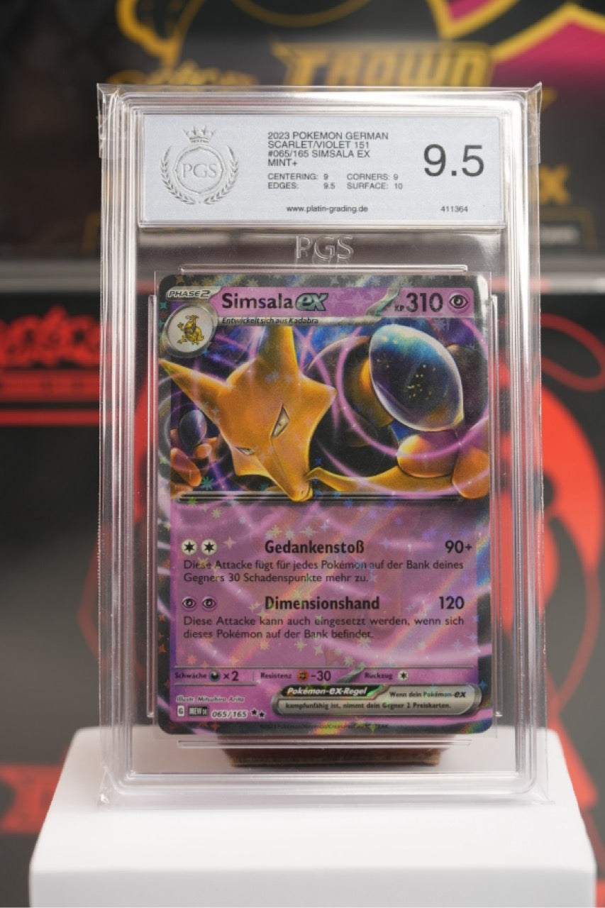 2023 POKEMON JAPANESE SV2a-POKEMON 151 #065 ALAKAZAM ex