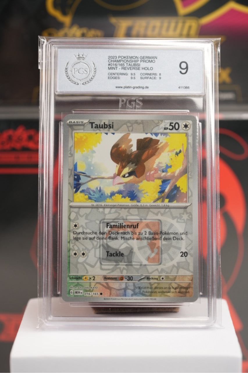 2023 POKEMON DEU SV2a-POKEMON 151 #016 PIDGEY MASTER BALL REVERSE HOLO
