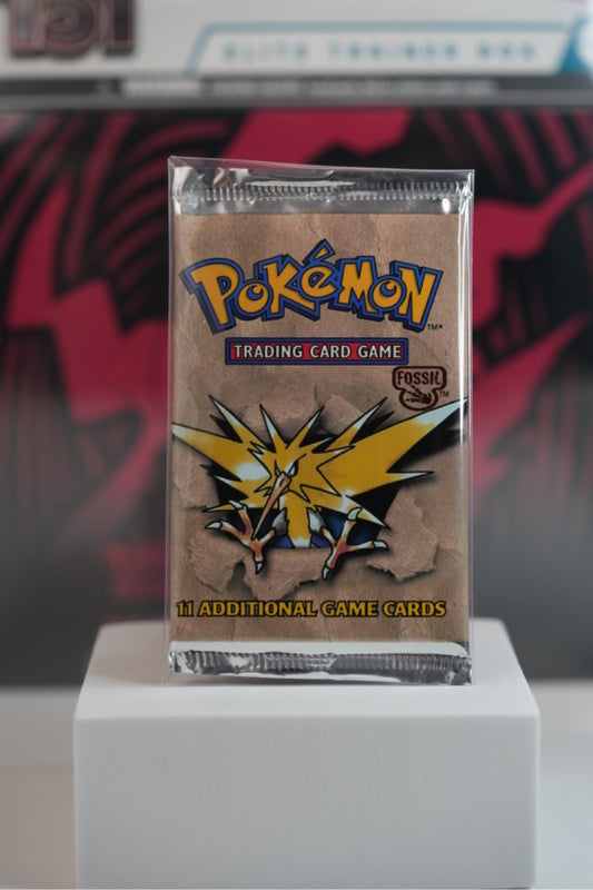 Zapdos Artwork - Fossil (ENG)