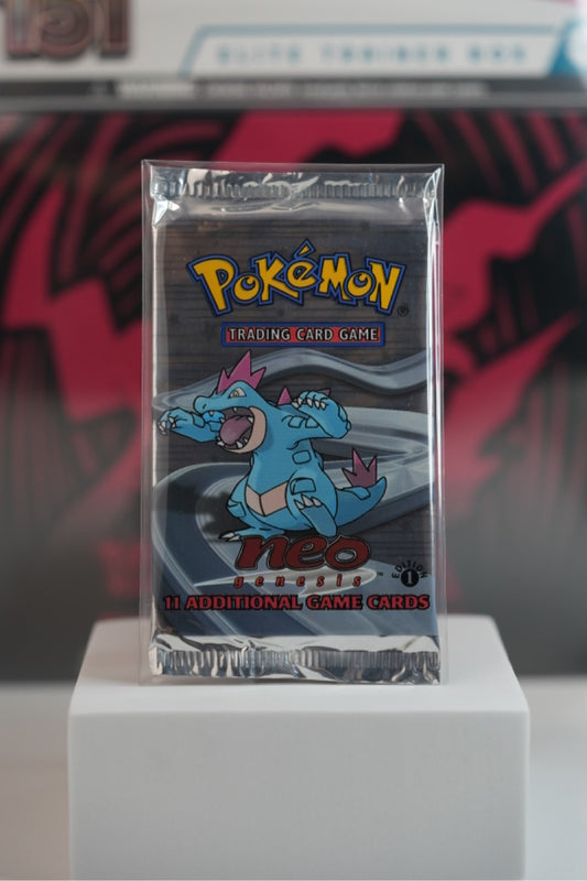 Feraligatr Artwork - Neo Genesis 1st Edition (ENG)